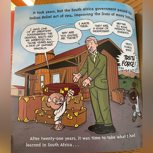 I am Gandhi Ordinary People Change the World Book - Picture 2 of 5